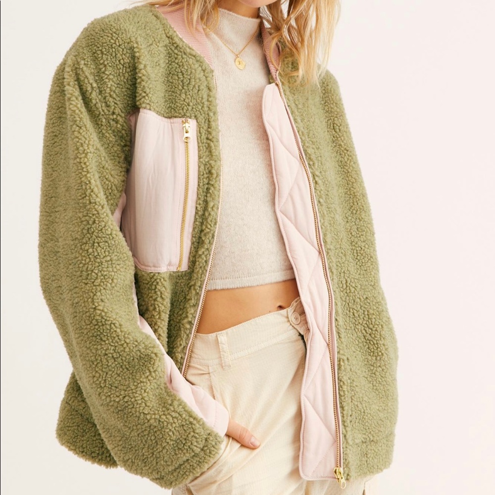 We the free sherpa jacket szL